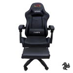 LOG Gaming Chair Black Front
