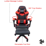 LOG Gaming Chair Red - Image 3