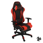 LOG Gaming Chair Red with Adjustable Height Arm Rest - 2024 Model - Image 2