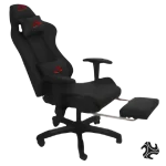 LOG Gaming Chair Black with Adjustable Height Arm Rest - 2024 Model - Image 2