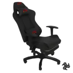 LOG Gaming Chair Black with Adjustable Height Arm Rest - 2024 Model - Image 6