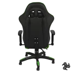 LOG Gaming Chair Green with Adjustable Height Arm Rest - 2024 Model - Image 3