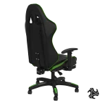 LOG Gaming Chair Green with Adjustable Height Arm Rest - 2024 Model - Image 4