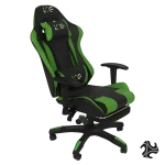 LOG Gaming Chair Green with Adjustable Height Arm Rest - 2024 Model - Image 2