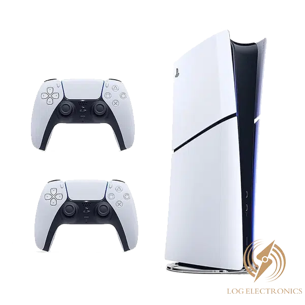 PS5 Slim Digital Edition 1TB with Double DualSense Controllers