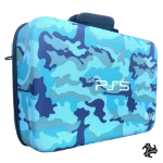 ⁦LOG Hard Shell Bag For PlayStation 5 - Camo Blue⁩ - الصورة ⁦2⁩