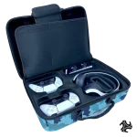 ⁦LOG Hard Shell Bag For PlayStation 5 - Camo Blue⁩ - الصورة ⁦4⁩