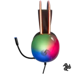 LOG G200 Ultimate Glow Lighting Gaming Headset For PC, PS4, PS5, Xbox, Nintendo Switch, Mobile - Black