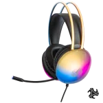 LOG G200 Ultimate Glow Lighting Gaming Headset For PC, PS4, PS5, Xbox, Nintendo Switch, Mobile - Black