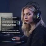 LOG H406 Wired Gaming Headset for PC & PS5 & PS4, Xbox, Nintendo Switch - Image 3