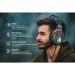 ⁦LOG H410 Wired Gaming Headset for PC & PS5 & PS4, Xbox, Nintendo Switch⁩ - الصورة ⁦3⁩