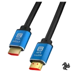 ⁦LOG HDMI 4K Cable 5.0M - HDTV Premium 2.0-24K Gold Plated Connector, Aluminum-Alloy High Speed Compatible With HDMI-Enabled Devices⁩ - الصورة ⁦2⁩