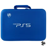 LOG Hard Shell Bag For PlayStation 5 – Blue at the best price in KSA