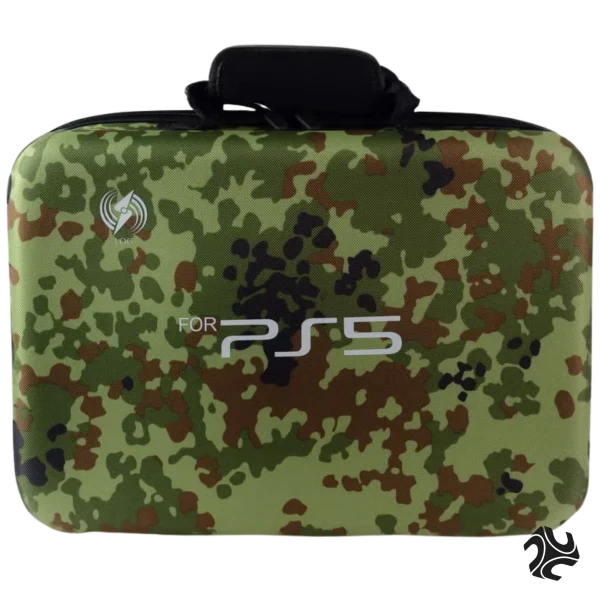 LOG Hard Shell Bag For PlayStation 5 - Camo Green
