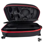 LOG PS5 Carrying BackPack, ShockProof, DustProof Bag - Black / Red - Image 3