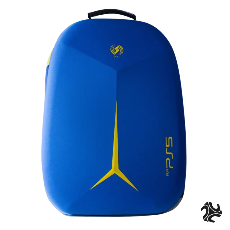 PS5 Carrying Backpack- Blue / Yellow at the best Price in Saudi Arabia.