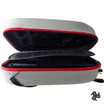 ⁦LOG PS5 Carrying BackPack, ShockProof, DustProof Bag - Grey / Red⁩ - الصورة ⁦3⁩