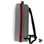 ⁦LOG PS5 Carrying BackPack, ShockProof, DustProof Bag - Grey / Red⁩ - الصورة ⁦2⁩