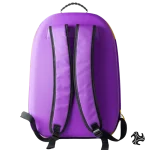 ⁦LOG PS5 Carrying BackPack – ShockProof & DustProof Purple / Yellow⁩ - الصورة ⁦4⁩