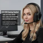 ⁦LOG S350 Wired Gaming Headset for PC & PS5 & PS4, Xbox, Nintendo Switch⁩ - الصورة ⁦3⁩