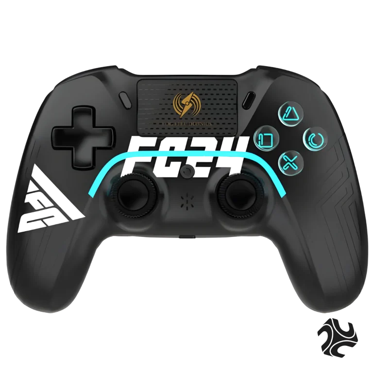 LOG Wireless Controller For PS4, PS3, PC, iOS, Android - FC Black