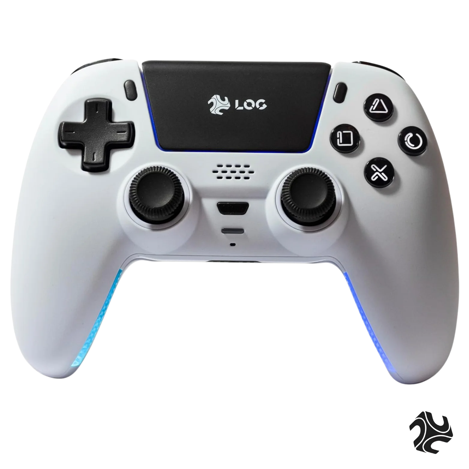 LOG Wireless Controller For PlayStation 5 – White Gaming Gamepad KSA