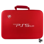 PS5 Bag Carrying Case – Waterproof & Shockproof (Red) at the best price in KSA