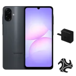 Samsung Galaxy A07 Dual SIM Black 4GB RAM 64GB LTE with Adapter (in box) - Middle East Version