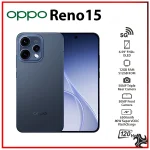 OPPO Reno 15 AI Phone Dual SIM 5G Twilight Blue 12GB RAM 256GB – Middle East Versions in Saudia Arabia