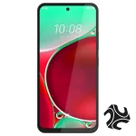 ⁦HTC Wildfire E5 Elite 4G Dual SIM Black 6+12GB RAM 256GB + Free Gift⁩ - الصورة ⁦2⁩