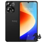 HTC Wildfire E6 ELITE Dual Sim Black 4GB RAM + 64GB + Free Gift