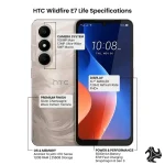 HTC Wildfire E7 Life 128GB Champagne Gold Dual SIM 4GB RAM Saudi Arabia