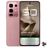 Infinix Note 50 X Dual SIM Sunset Spice Pink 8+8GB RAM 256GB 5G - Middle East Version in KSA