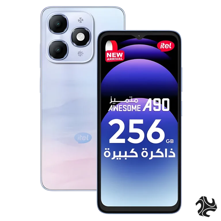 Itel A90 Dual SIM Aurora Blue 4+8GB RAM 256GB 4G - Middle East Version