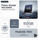 Motorola Edge 60 Fusion 5G Dual SIM Pantone Slipstream (grey) 12GB RAM 256GB - Middle East Version