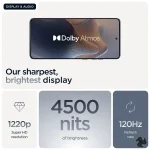 Motorola Edge 60 Fusion 5G Dual SIM Pantone Slipstream (grey) 12GB RAM 256GB - Middle East Version