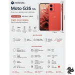 Motorola G35 5G Dual SIM Guava Red 8GB RAM 128GB - Middle East Version - Image 6