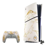 ⁦PlayStation 5 Console – Ghost of Yotei Gold Limited Edition Bundle⁩ - الصورة ⁦2⁩