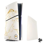 ⁦PlayStation 5 Console – Ghost of Yotei Gold Limited Edition Bundle⁩ - الصورة ⁦4⁩