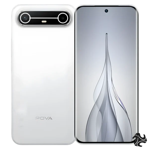 TECNO POVA Slim 5G Dual SIM Slim White 8GB RAM 256GB 5G - Middle East Version