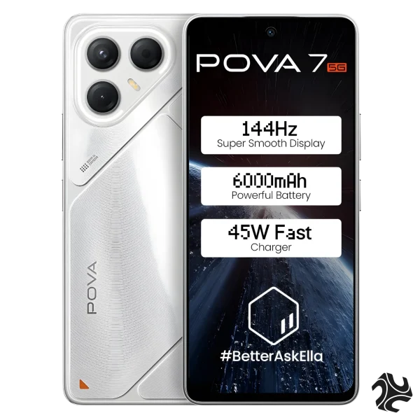 Tecno Pova 7 Dual SIM Magic Silver 8GB 256GB 5G - Middle East Version