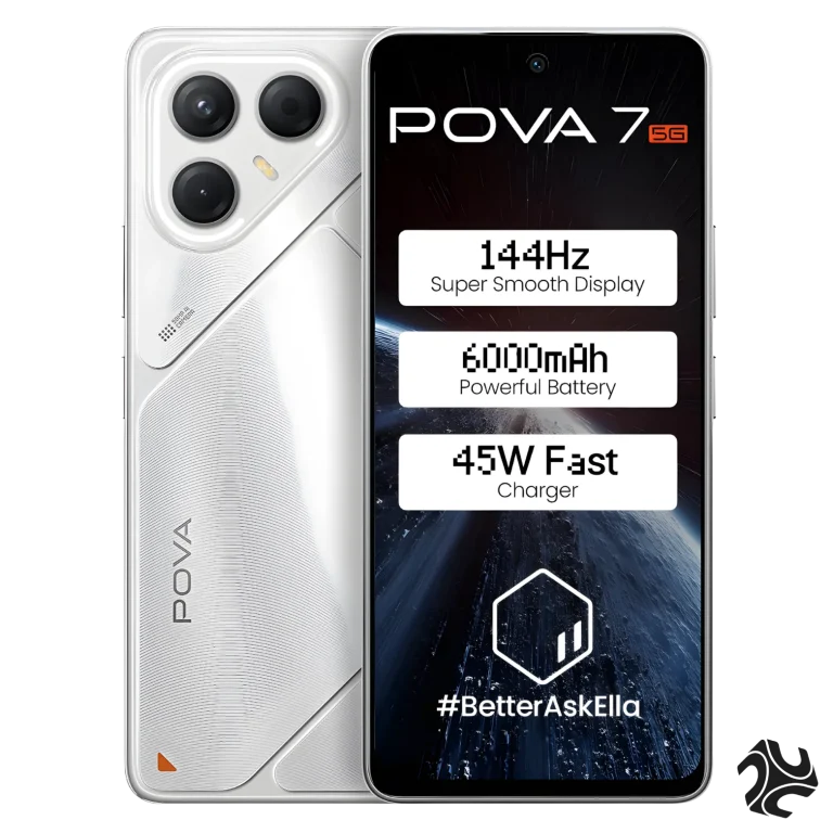 Tecno Pova 7 Dual SIM Magic Silver 8GB 256GB 5G - Middle East Version