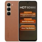 Infinix Hot 60 5G Plus 256GB Caramel Glow KSA Version Best Price Saudi Arabia