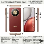 Honor X9d 5G 256GB Reddish Brown 12GB RAM International Version Saudi Arabia