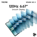 TECNO Spark Go 2 Dual SIM Veil White 4GB RAM 128GB 4G – Middle East Version in KSA