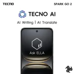 TECNO Spark Go 2 Dual SIM Veil White 4GB RAM 128GB 4G – Middle East Version in KSA