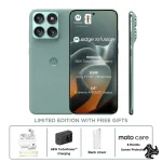 Motorola Edge 70 Fusion 5G Dual SIM PANTONE Blue Surf 12GB RAM 256GB Limited Edition with Free Gifts Middle East Version Saudi Arabia