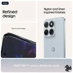 Motorola Edge 70 Fusion 5G Dual SIM PANTONE Blue Surf 12GB RAM 256GB Limited Edition with Free Gifts Middle East Version Saudi Arabia