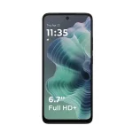 Motorola Moto G35 5G Dual SIM smartphone in Midnight Black featuring a 6.7-inch Full HD+ display, 8GB RAM, 128GB storage, dual rear cameras, and ultra-fast 5G connectivity. Middle East Version.