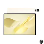 Huawei MatePad 12X PaperMatte Edition tablet in White featuring 12GB RAM, 256GB storage, PaperMatte display technology, WiFi connectivity, premium design, and free keyboard included. Middle East Version.